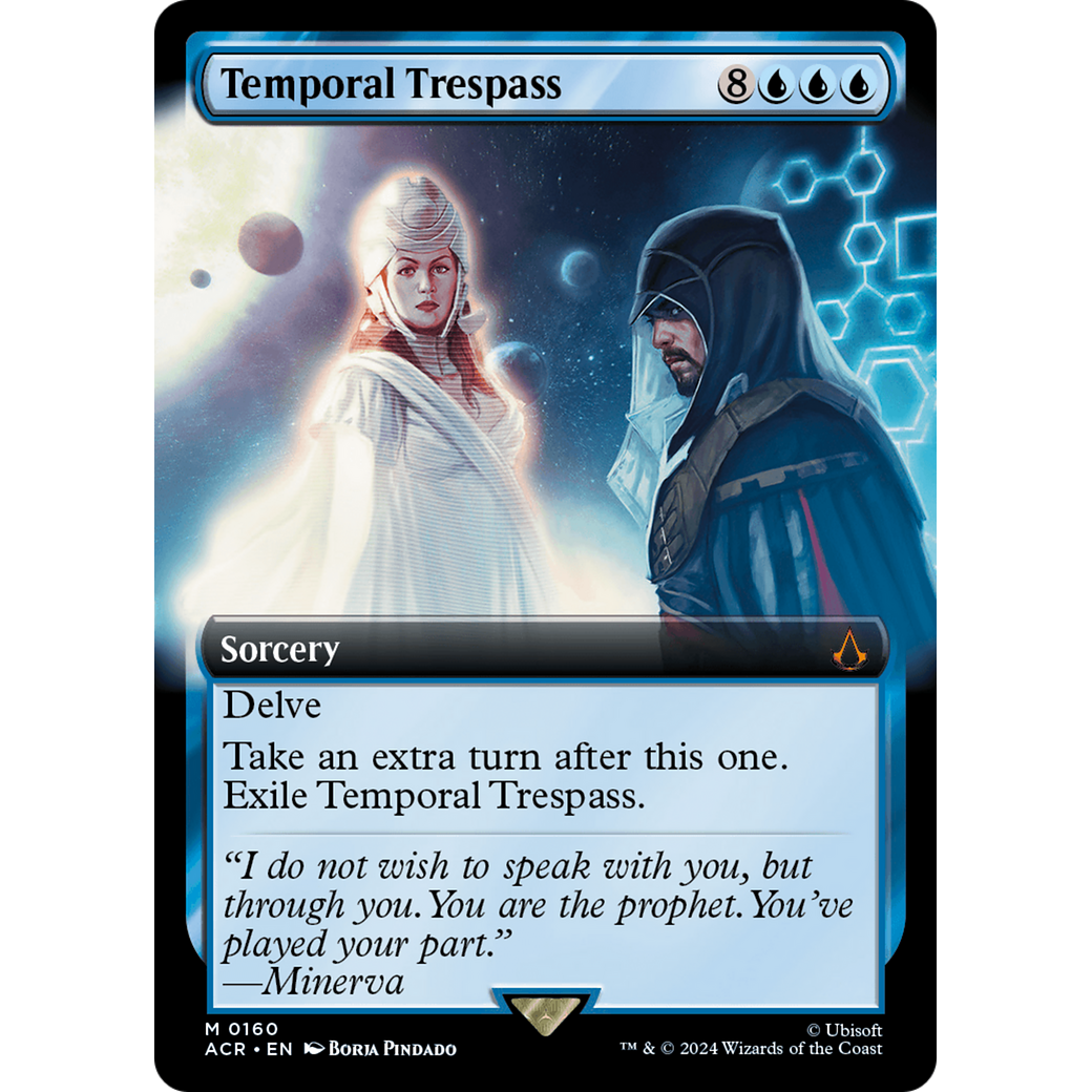 Temporal Trespass (Extended Art) (ACR-160) - Assassin's Creed: (Extended Art) Foil