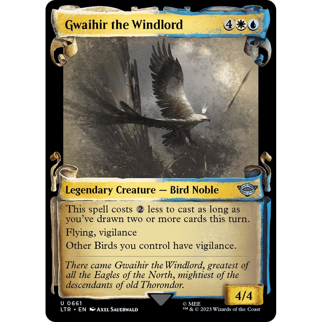 Gwaihir the Windlord (LTR-661) - The Lord of the Rings: Tales of Middle-earth: (Showcase)