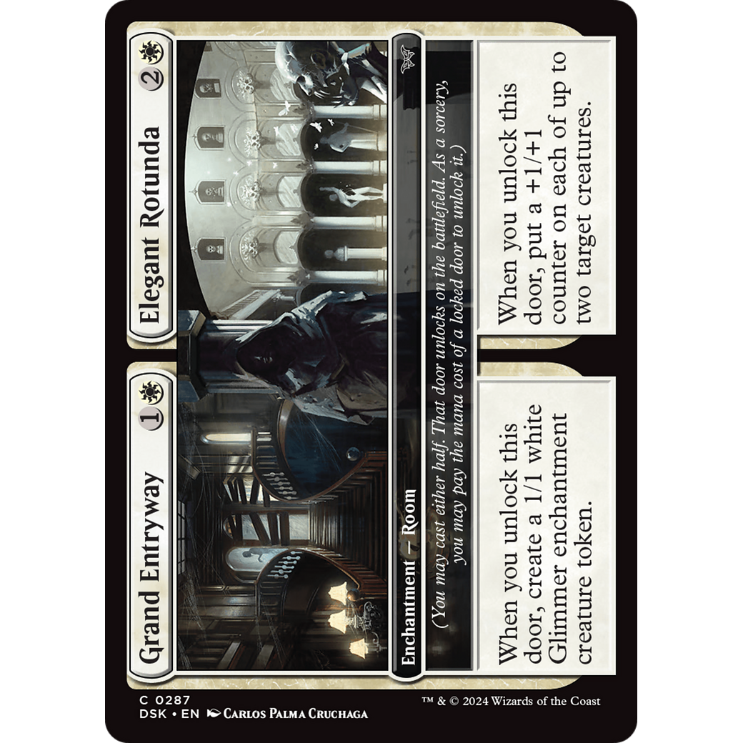 Grand Entryway // Elegant Rotunda (DSK-287) - Duskmourn: House of Horror Foil