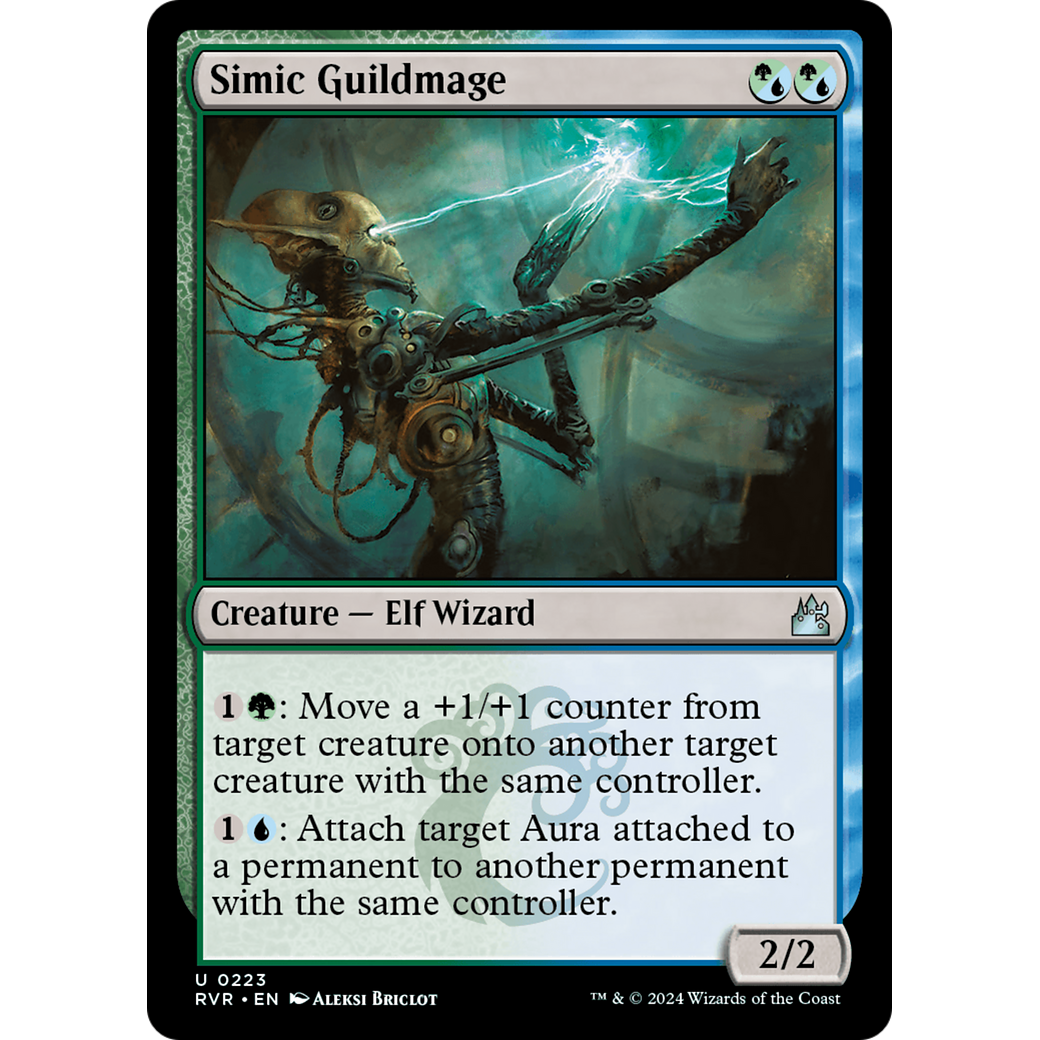 Simic Guildmage (RVR-223) - Ravnica Remastered Foil