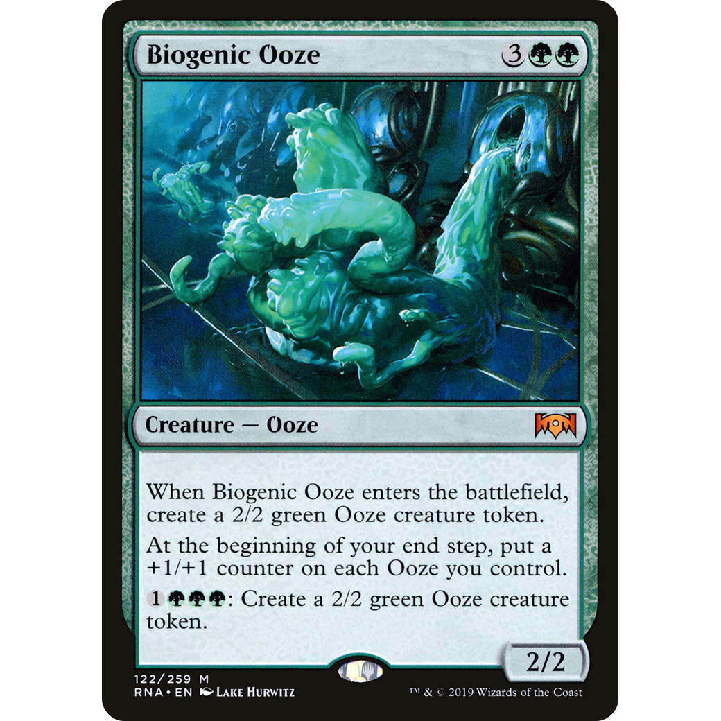 Biogenic Ooze (RNA-122) - Ravnica Allegiance Foil