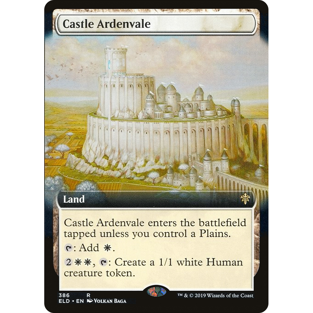Castle Ardenvale (Extended Art) (ELD-386) - Throne of Eldraine: (Extended Art)