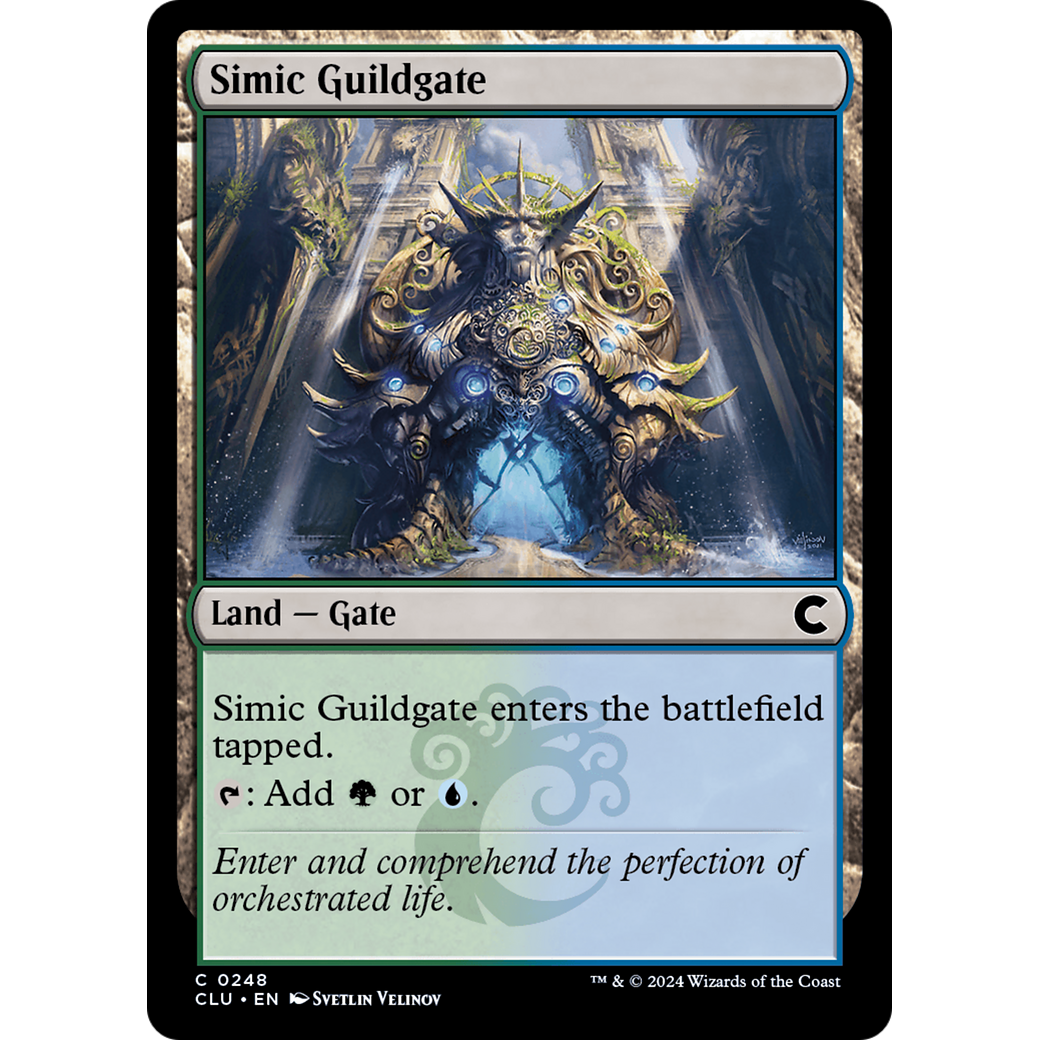 Simic Guildgate (CLU-248) - Ravnica: Clue Edition