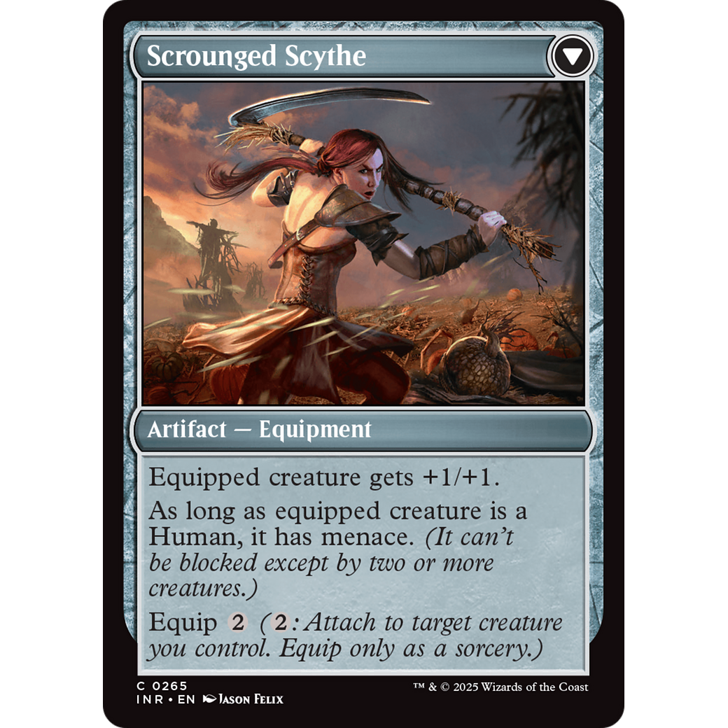 Harvest Hand // Scrounged Scythe (INR-265) - Innistrad Remastered Foil