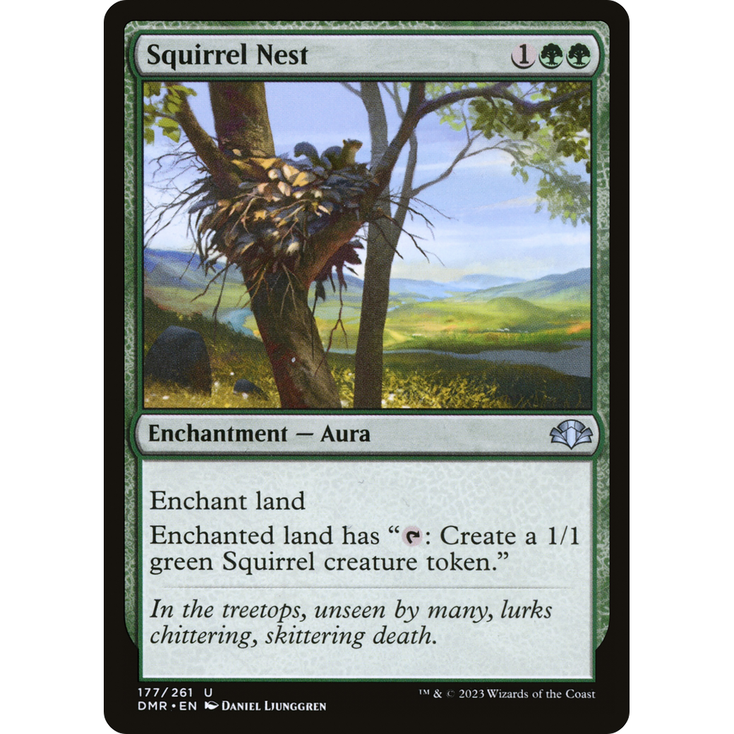 Squirrel Nest (DMR-177) - Dominaria Remastered Foil