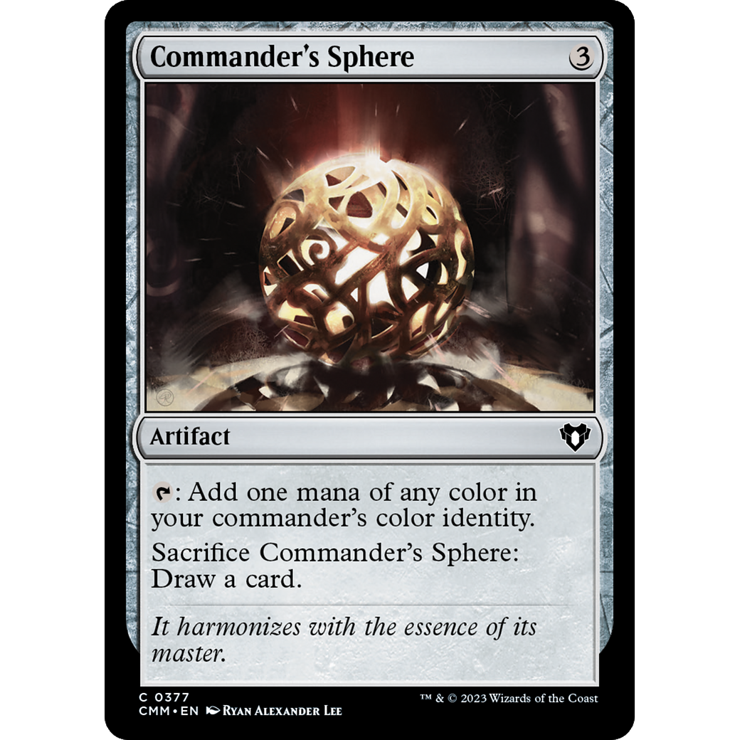 Commander's Sphere (CMM-377) - Commander Masters Foil