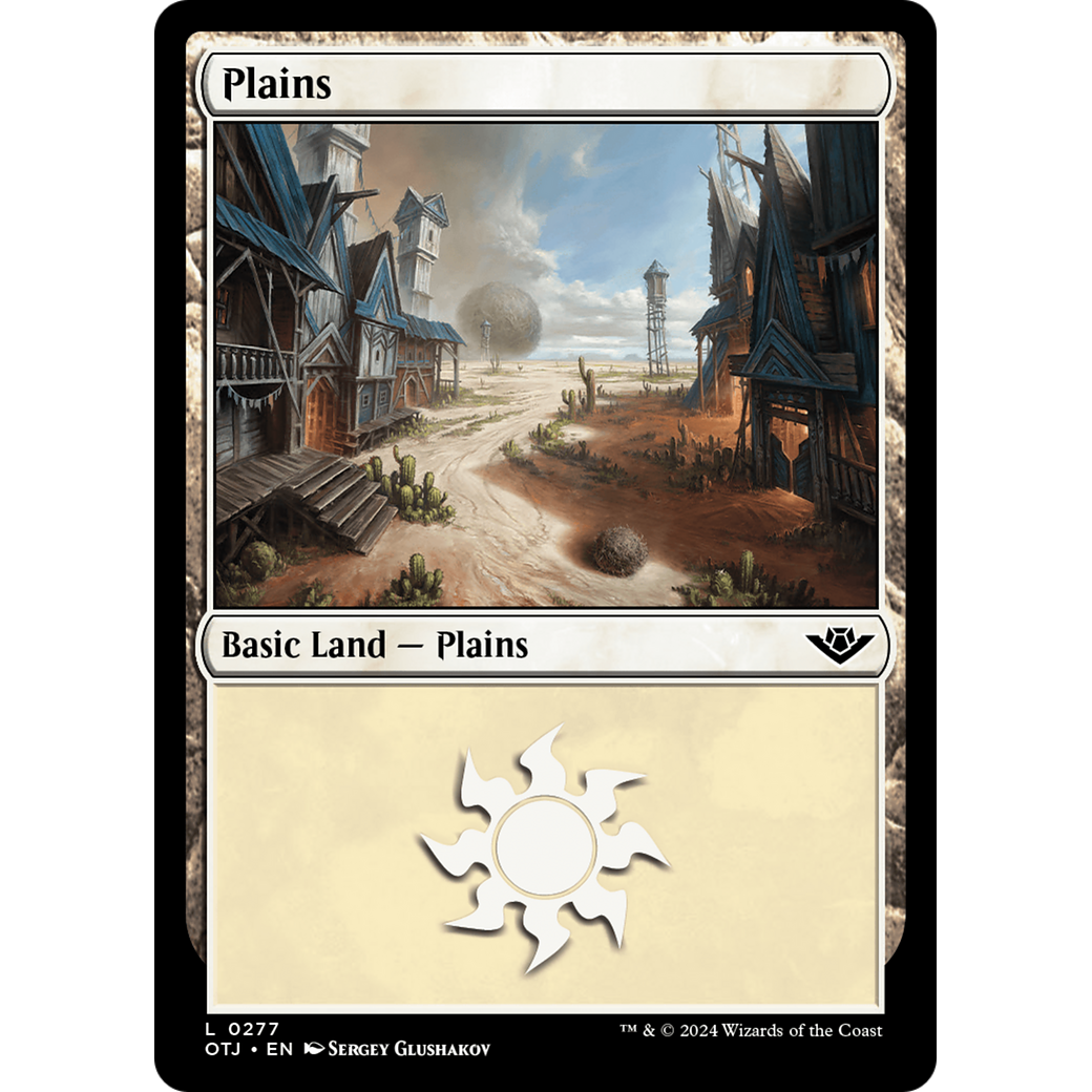 Plains (OTJ-277) - Outlaws of Thunder Junction Foil