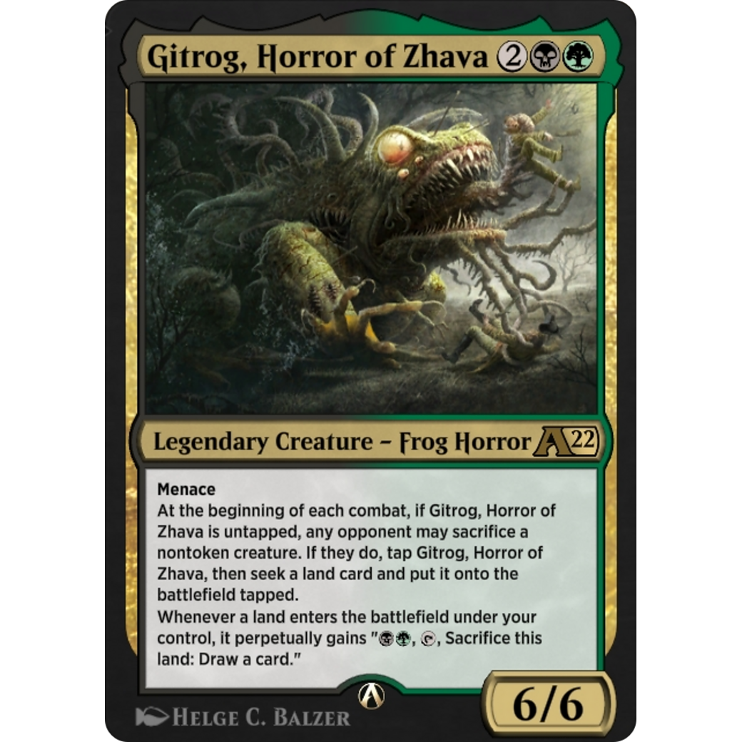 Gitrog, Horror of Zhava (Y22-058) - Alchemy: Innistrad