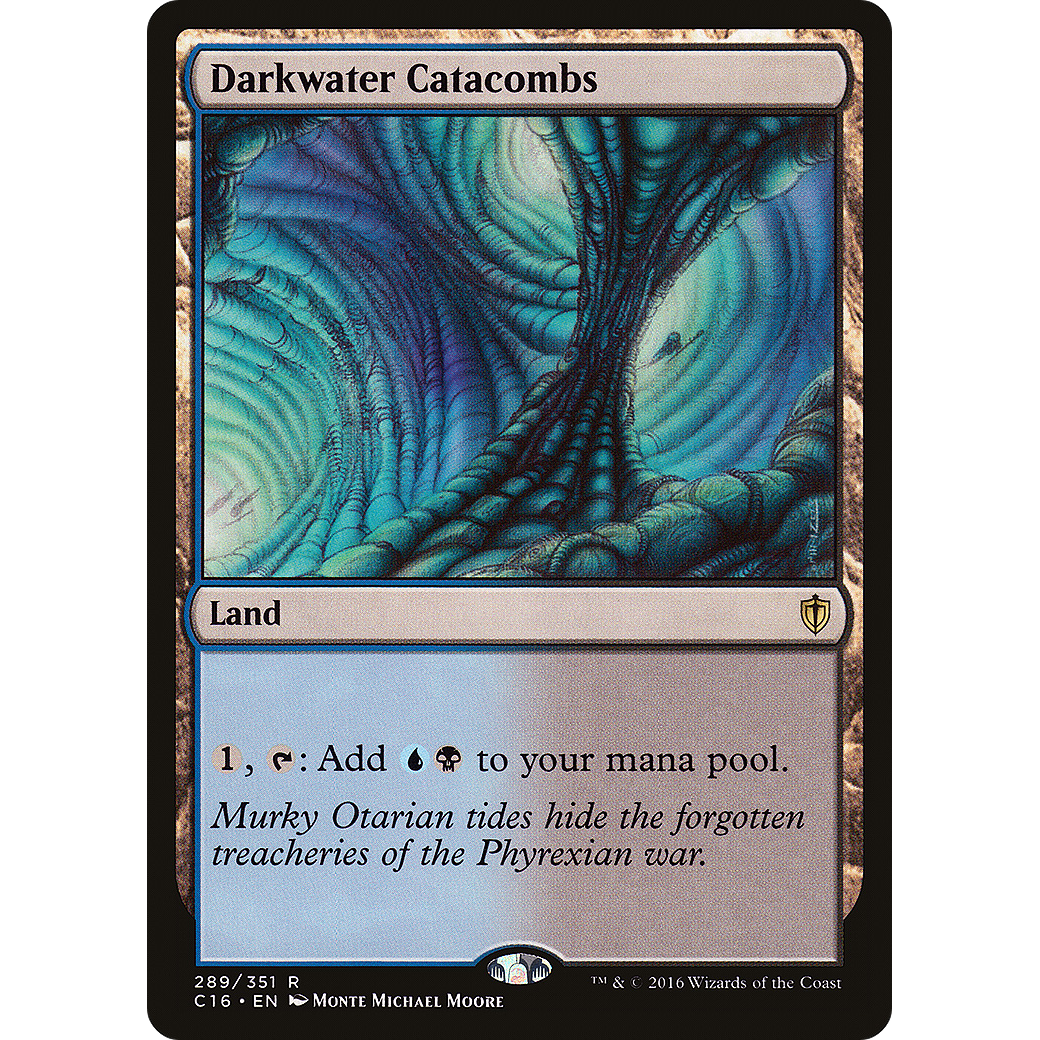 Darkwater Catacombs (C16-289) - Commander 2016