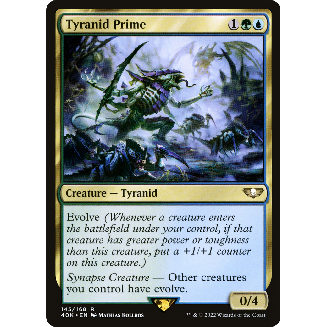 Tyranid Prime (40K-145) - Warhammer 40,000 Commander