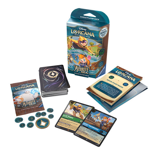 Disney Lorcana: Azurite Sea Starter Decks (Contains BOTH decks) (Pre-Order Expected Release 11/15/24)