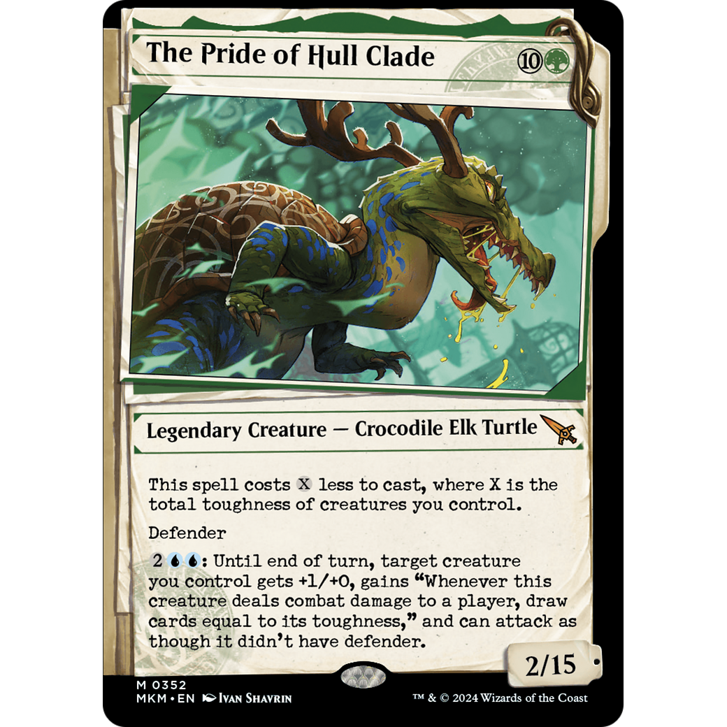 The Pride of Hull Clade (MKM-352) - Murders at Karlov Manor: (Showcase)