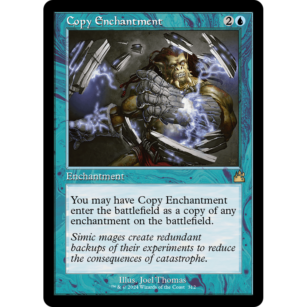 Copy Enchantment (RVR-312) - Ravnica Remastered Foil