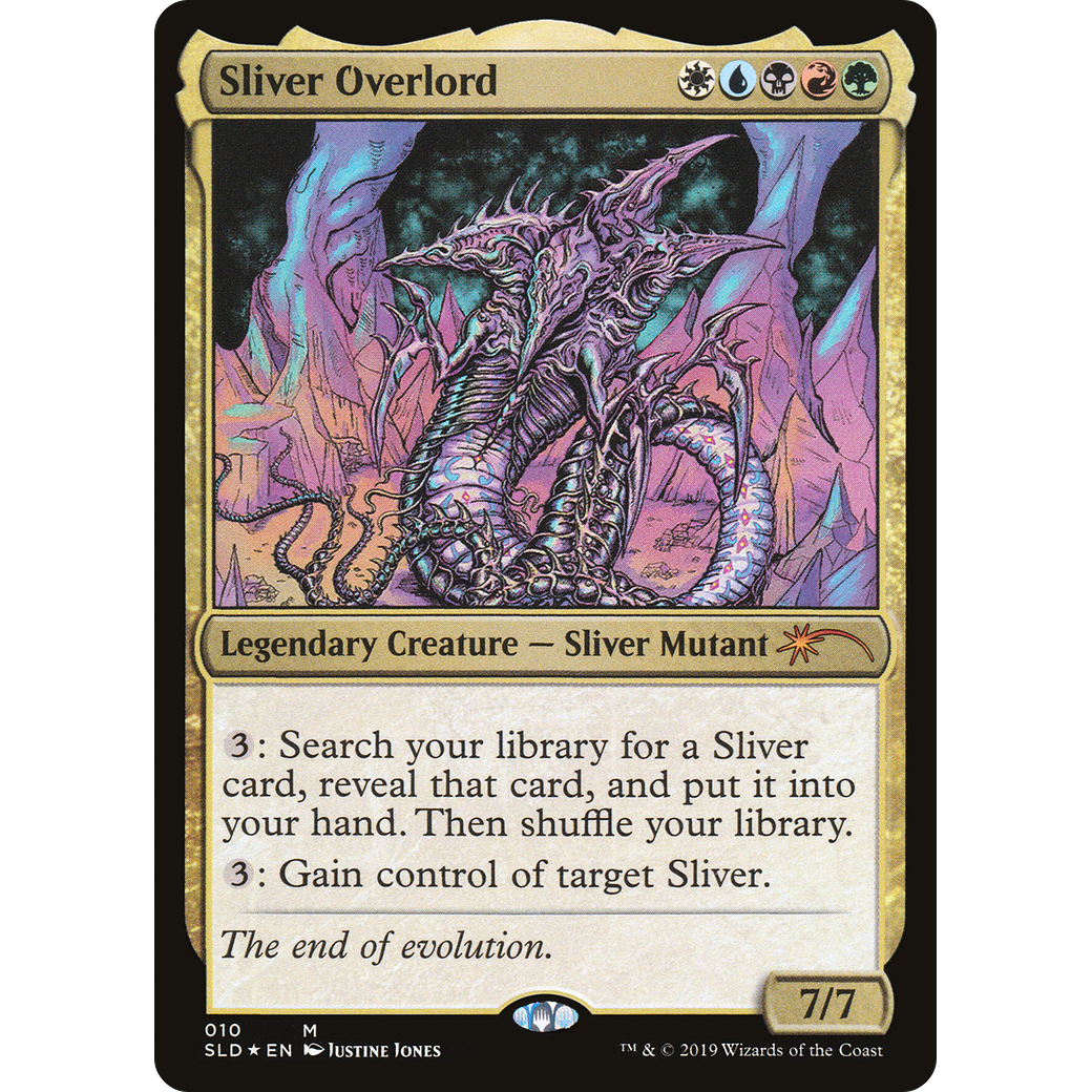 Sliver Overlord (SLD-010) - Secret Lair Drop Foil