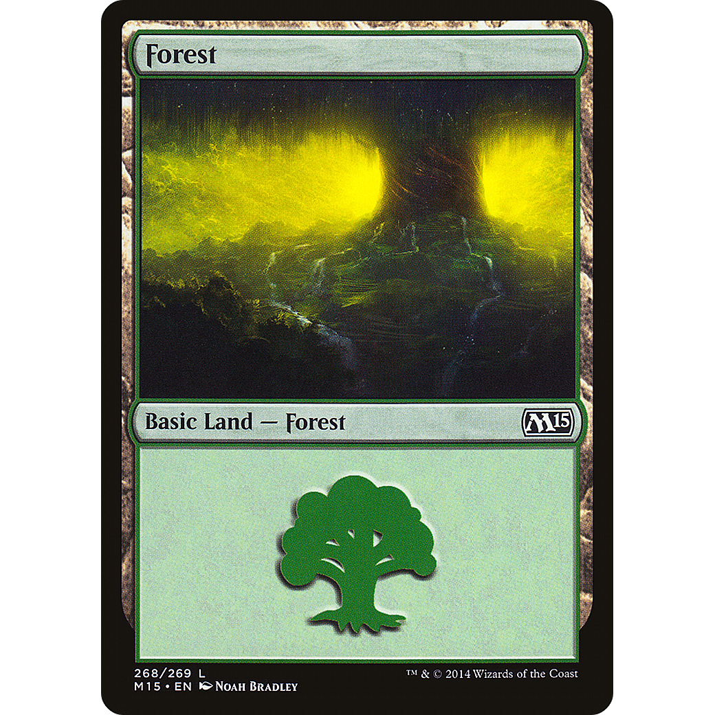 Forest (268) (M15-268) - Magic 2015 Foil