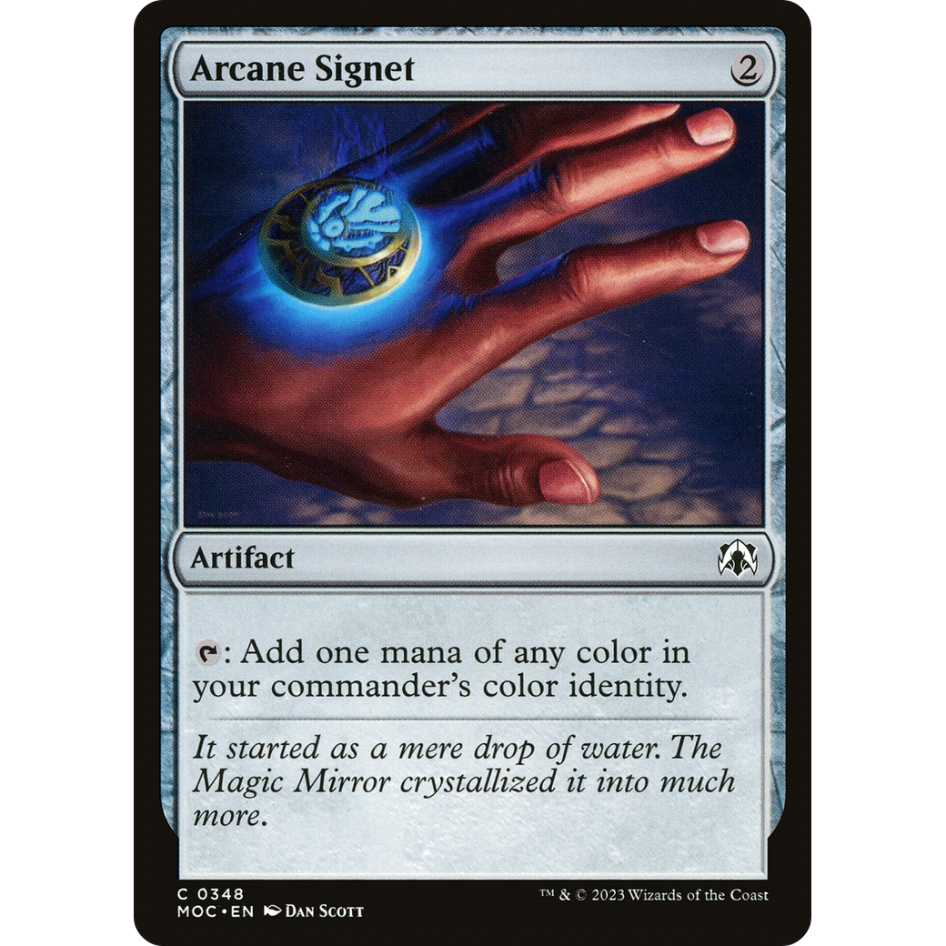 Arcane Signet (MOC-348) - March of the Machine Commander