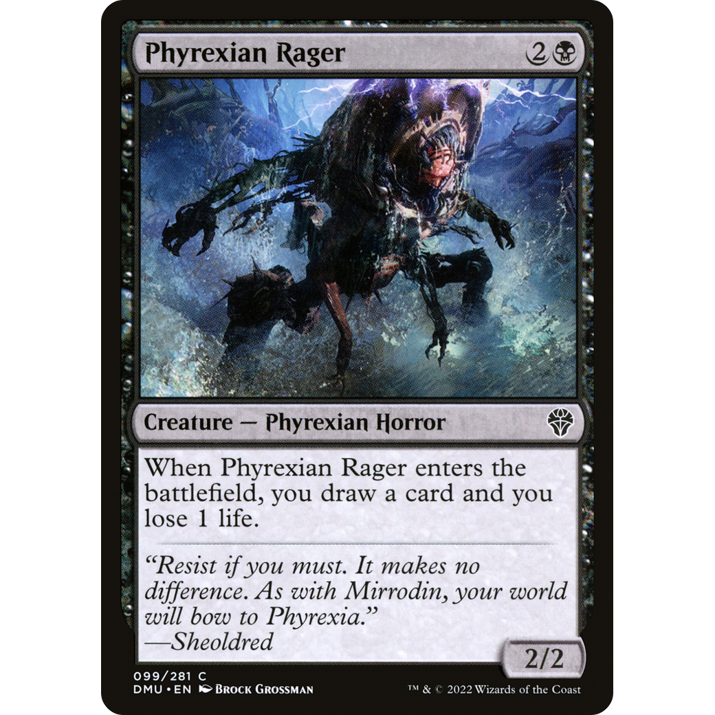 Phyrexian Rager (DMU-099) - Dominaria United