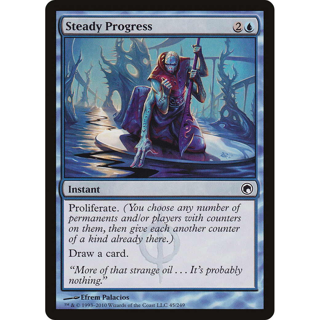 Steady Progress (SOM-045) - Scars of Mirrodin