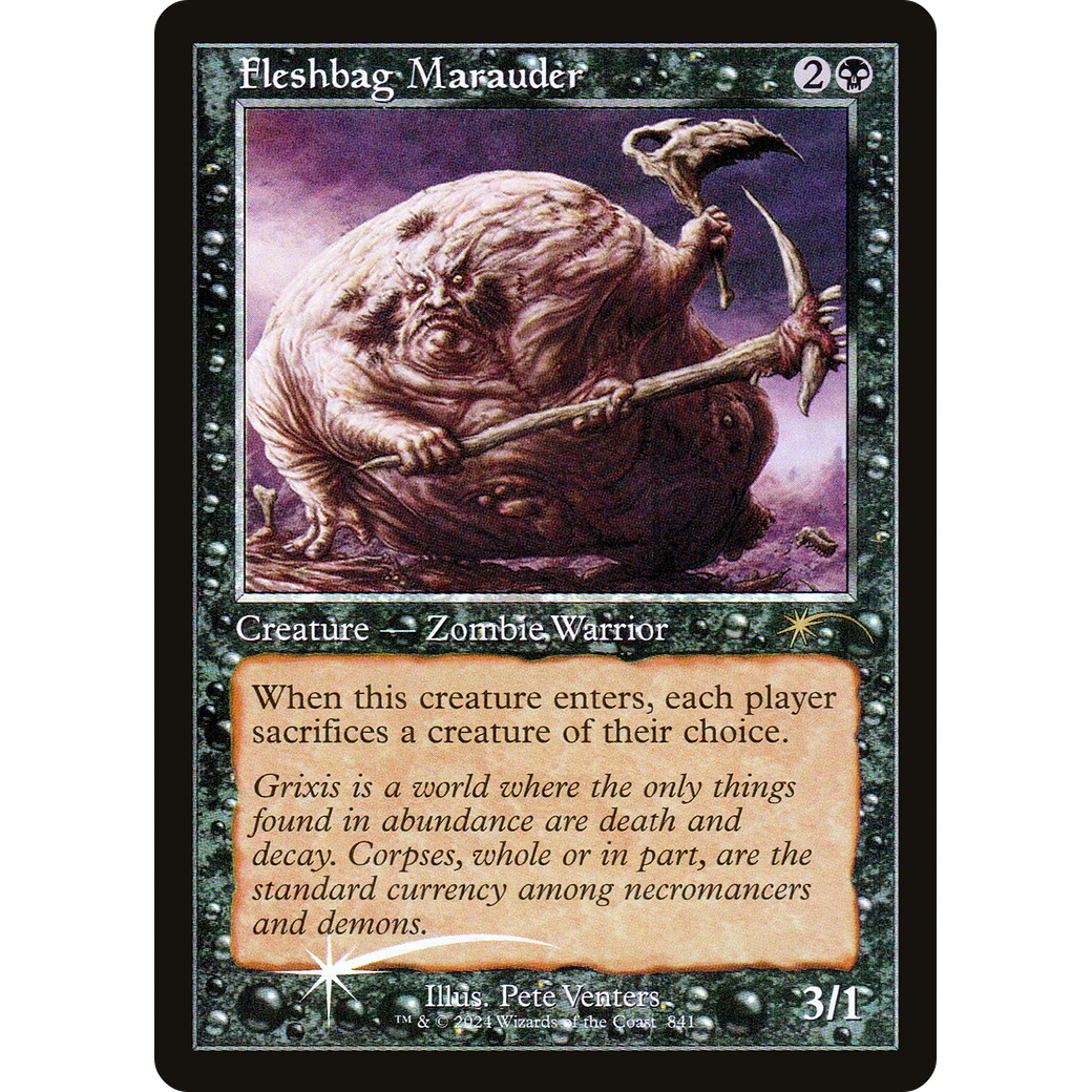 Fleshbag Marauder (841) (Retro Frame) (SLD-841) - Secret Lair Drop Foil
