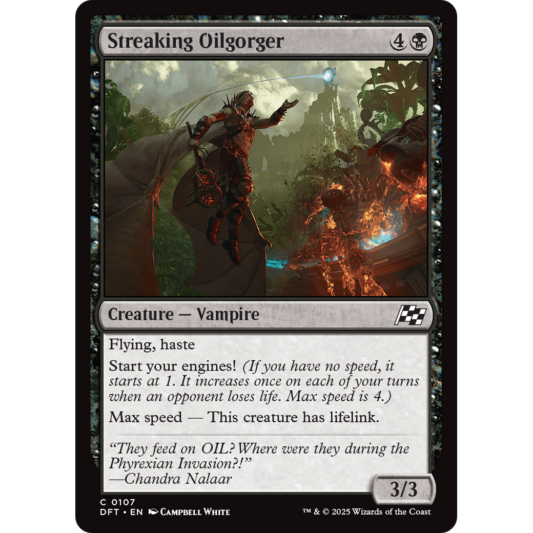 Streaking Oilgorger (DFT-107) - Aetherdrift Foil