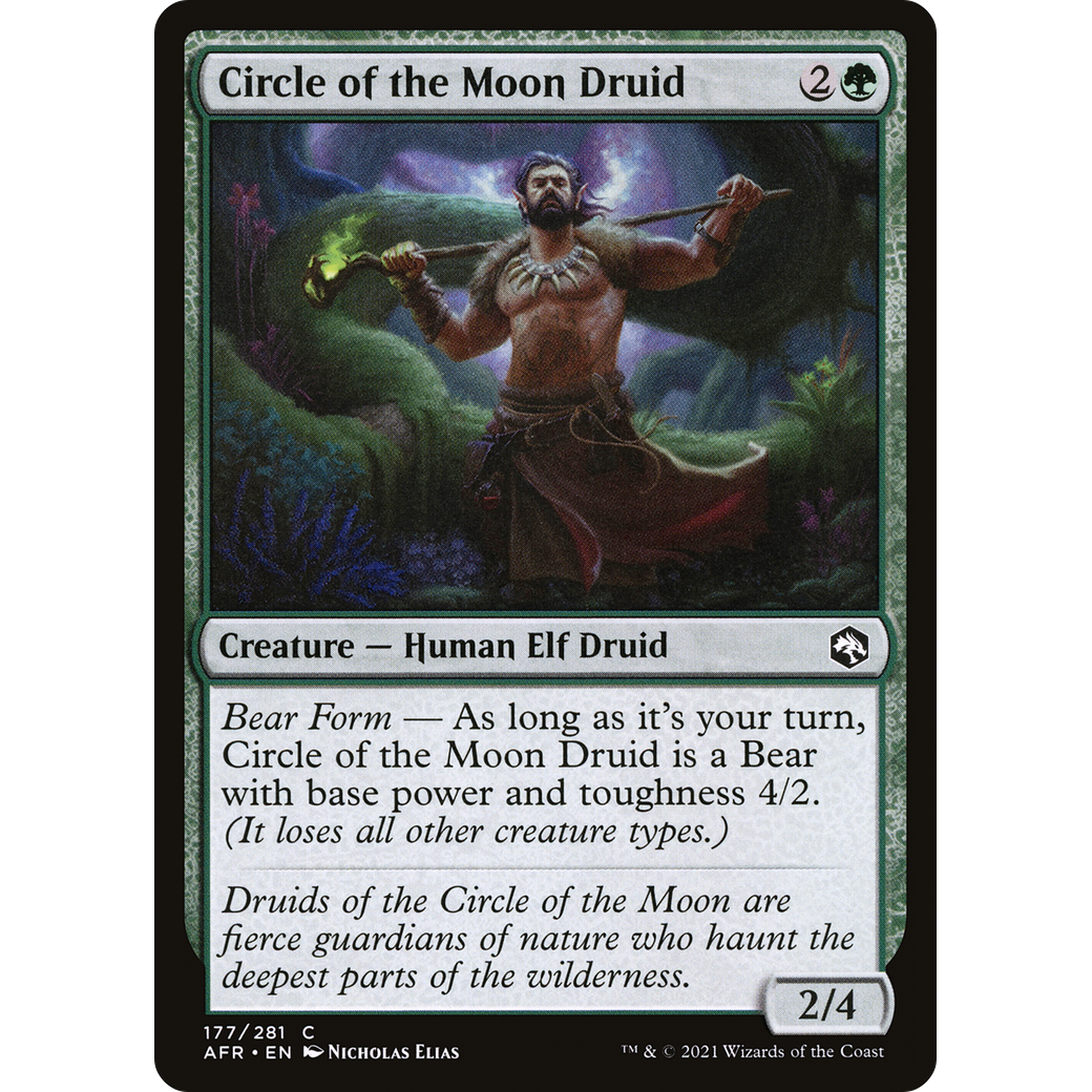 Circle of the Moon Druid (AFR-177) - Adventures in the Forgotten Realms
