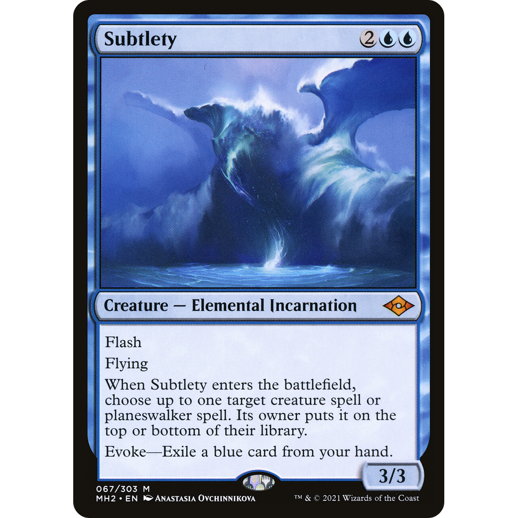 Subtlety (MH2-067) - Modern Horizons 2 Foil