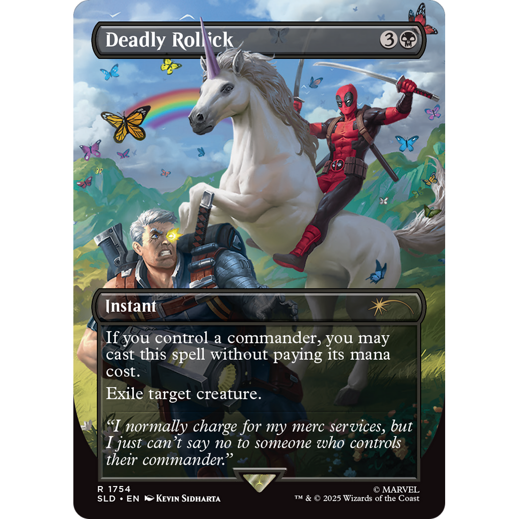 Deadly Rollick (SLD-1754) - Secret Lair Drop (Borderless)