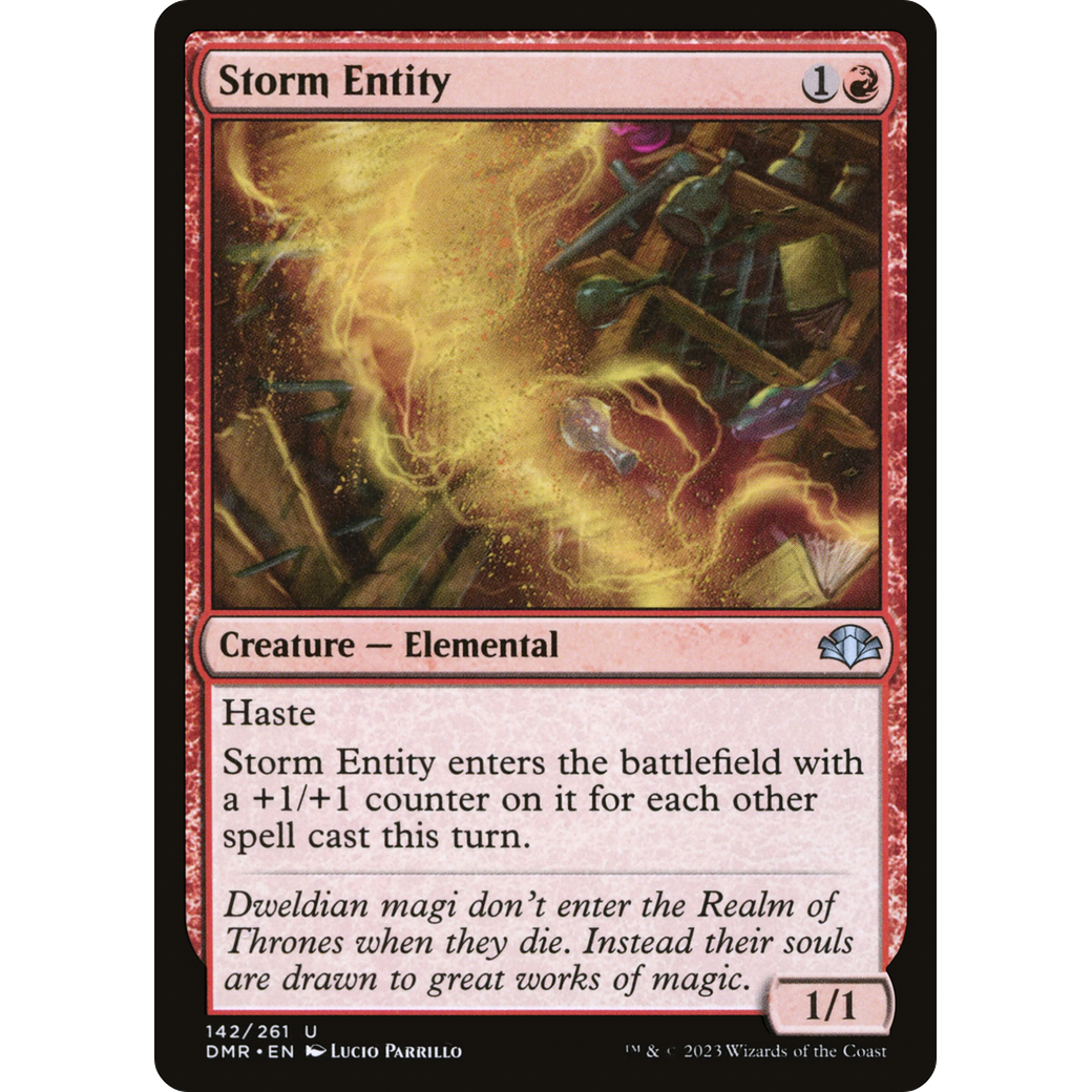 Storm Entity (DMR-142) - Dominaria Remastered