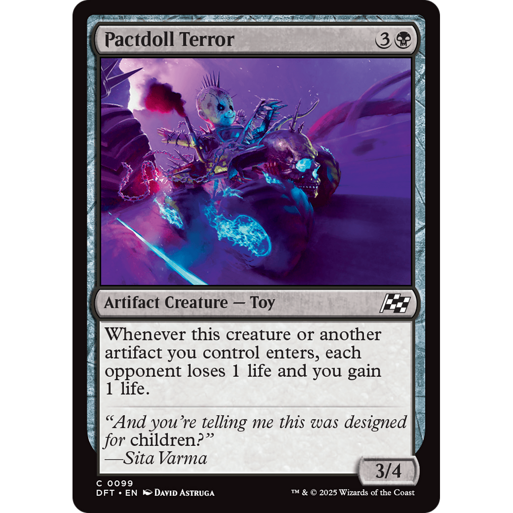 Pactdoll Terror (DFT-099) - Aetherdrift Foil
