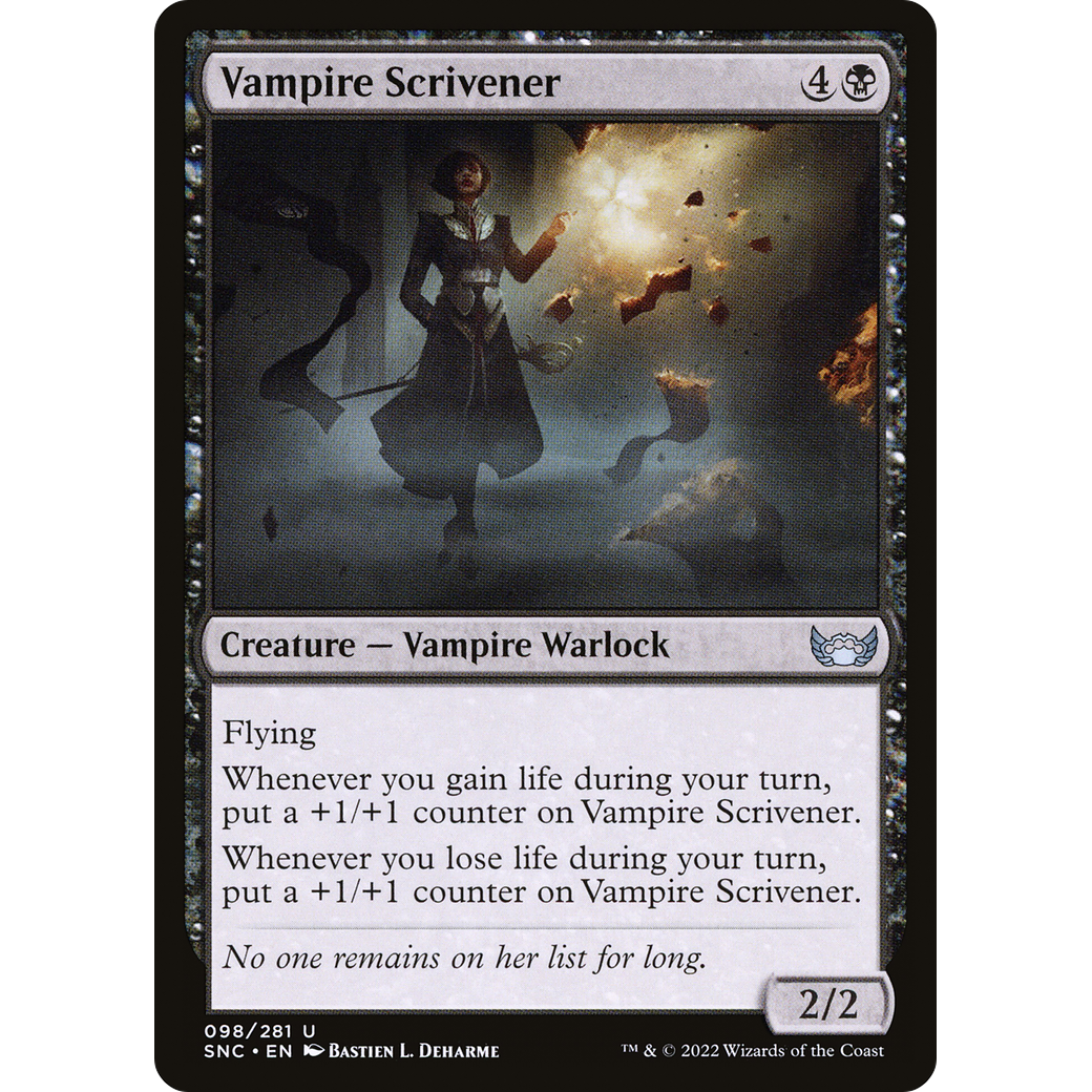 Vampire Scrivener (SNC-098) - Streets of New Capenna