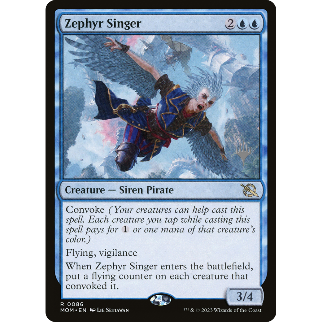 Zephyr Singer (PPMOM-86P) - March of the Machine Promos