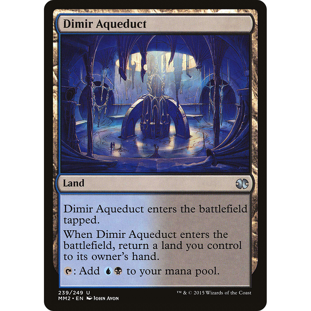 Dimir Aqueduct (MM2-239) - Modern Masters 2015 Foil