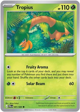 Tropius 1 - ME05 Pitch Black