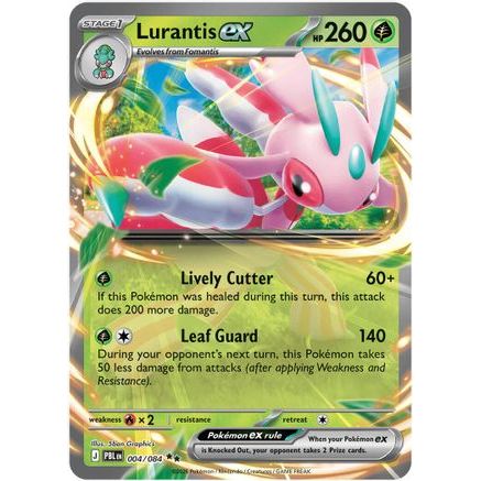 Lurantis ex - 004/084 4 - ME05 Pitch Black Holofoil