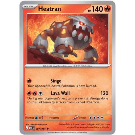 Heatran 7 - ME05 Pitch Black