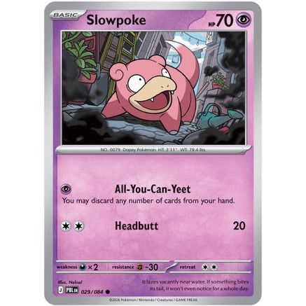 Slowpoke 29 - ME05 Pitch Black Reverse Holofoil