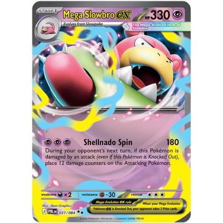 Mega Slowbro ex 31 - ME05 Pitch Black Holofoil