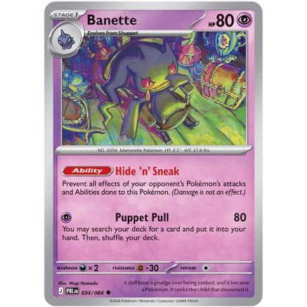 Banette 34 - ME05 Pitch Black