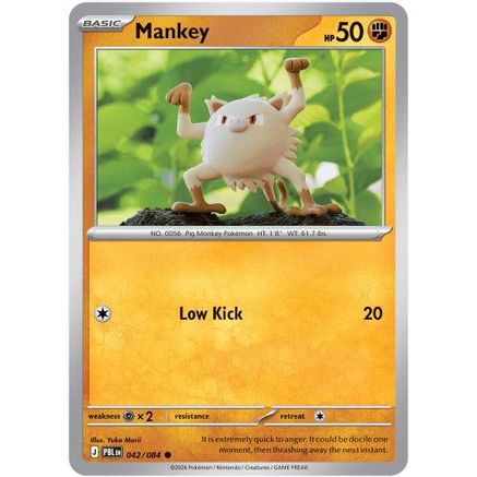 Mankey 42 - ME05 Pitch Black