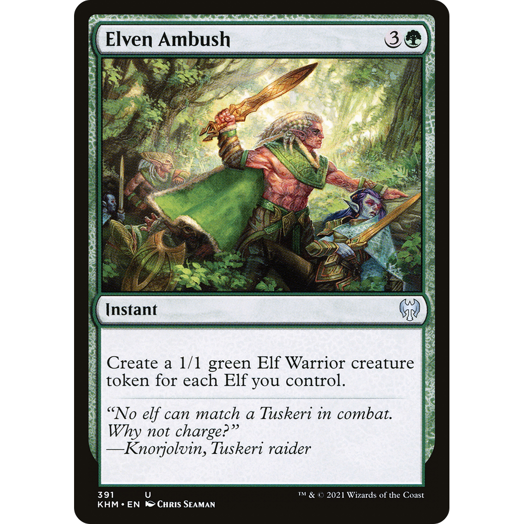 Elven Ambush (KHM-391) - Kaldheim