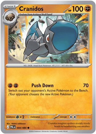 Cranidos 44 - ME05 Pitch Black
