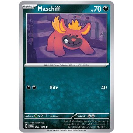 Maschiff 57 - ME05 Pitch Black Reverse Holofoil