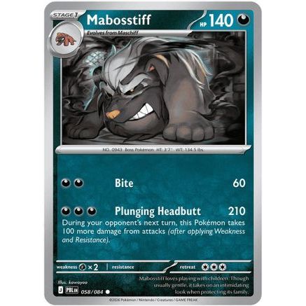 Mabosstiff 58 - ME05 Pitch Black