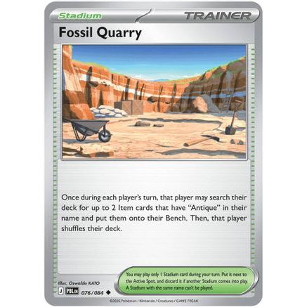 Fossil Quarry 76 - ME05 Pitch Black