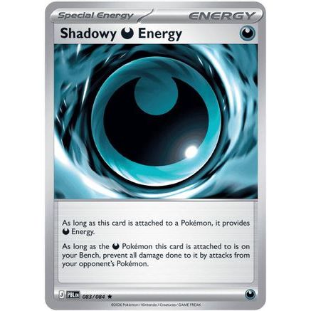 Shadowy Darkness Energy 83 - ME05 Pitch Black Reverse Holofoil