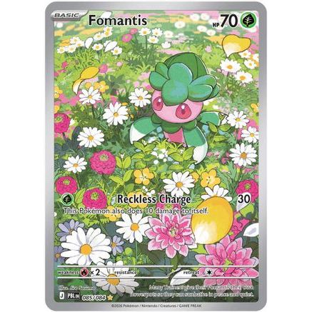 Fomantis - 085/084 85 - ME05 Pitch Black Holofoil