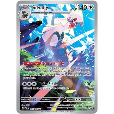 Silvally - 095/084 95 - ME05 Pitch Black Holofoil