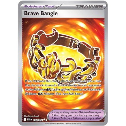 Brave Bangle 104 - ME05 Pitch Black Holofoil