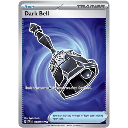 Dark Bell - 106/084 106 - ME05 Pitch Black Holofoil