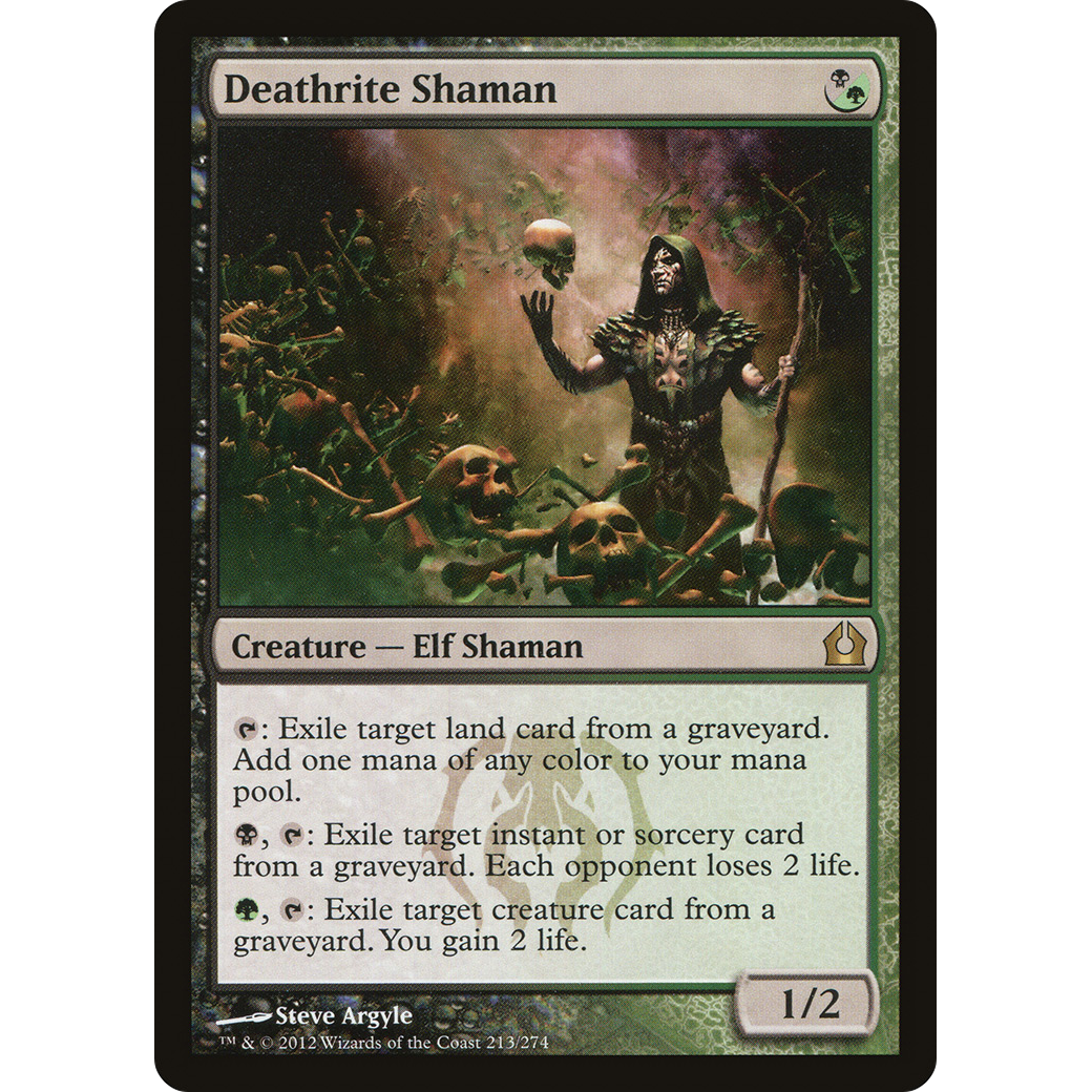 Deathrite Shaman (RTR-213) - Return to Ravnica Foil